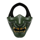 WoSporT Motorcycle Half Face Mask Goblin CS Halloween Christmas Party Outdoor Sport