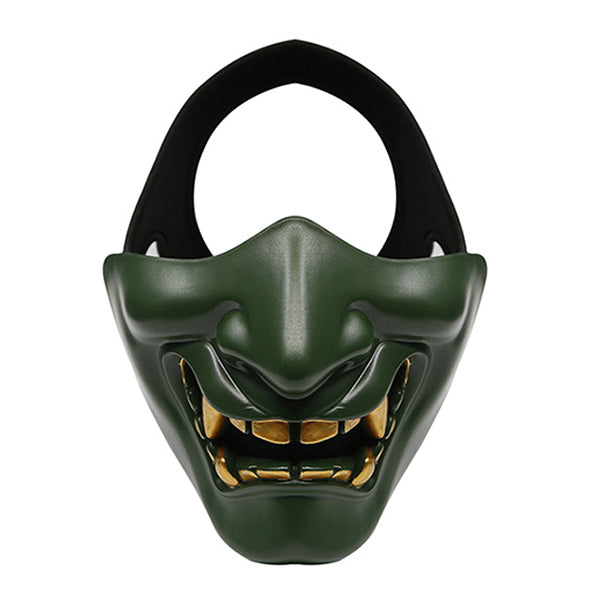 WoSporT Motorcycle Half Face Mask Goblin CS Halloween Christmas Party Outdoor Sport