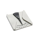 2pcs Eyeglasses Angle Ruler Measuring Tool Protractor Pantoscopic Angle Meter