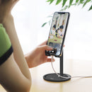 Hoco Aluminum Alloy Desktop Phone Holder Tablet Stand For 4.7-8.0 inch Smart Phone Tablet PC