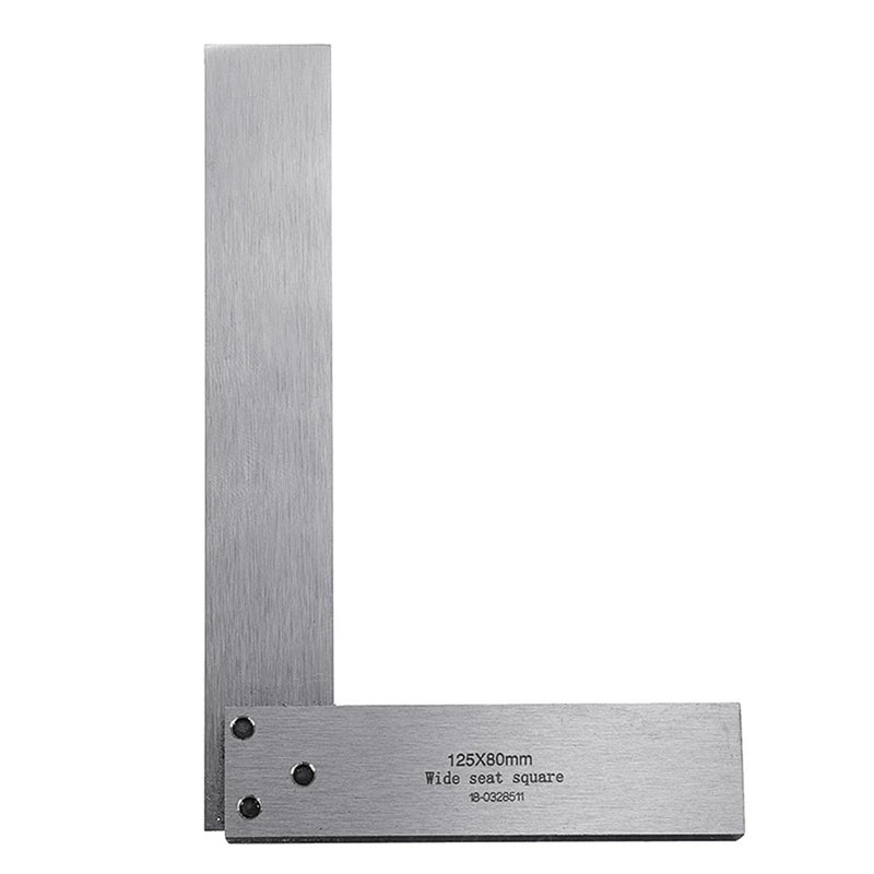 Machinist Square 90 Right Angle Engineer Set Precision Ground Steel Hardened Angle Ruler