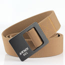 AWMN 601 125CM Nylon Tactical Belt Outdoor Leisure Zinc Alloy Waist Belts