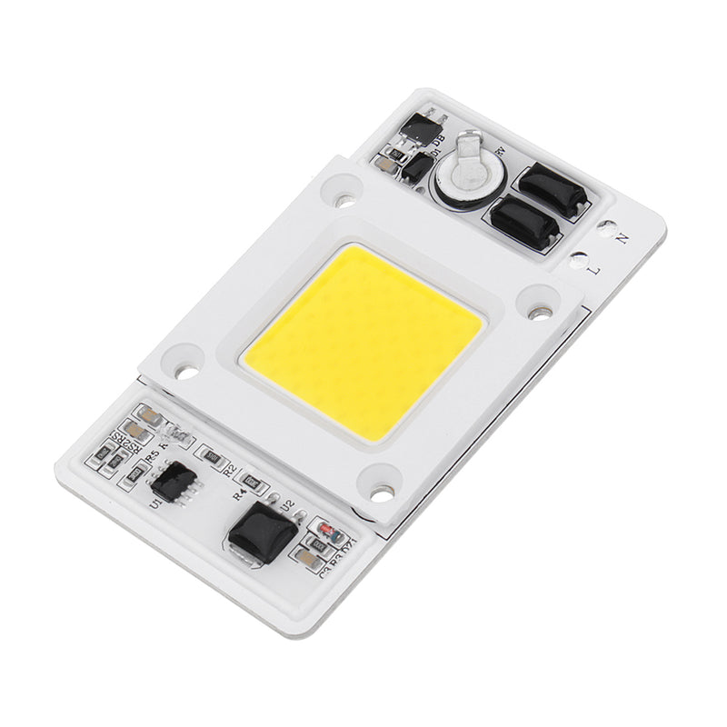 LUSTREON 50W COB LED Chip Waterproof Light Source AC180-300V for DIY Spotlight Floodlight