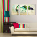 Miico Hand Painted Three Combination Decorative Paintings Dancing Youth Wall Art For Home Decoration