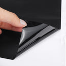 Car Stickers Film Center Console Wrap Inner Cover Vinyl For Tesla Model 3 Black