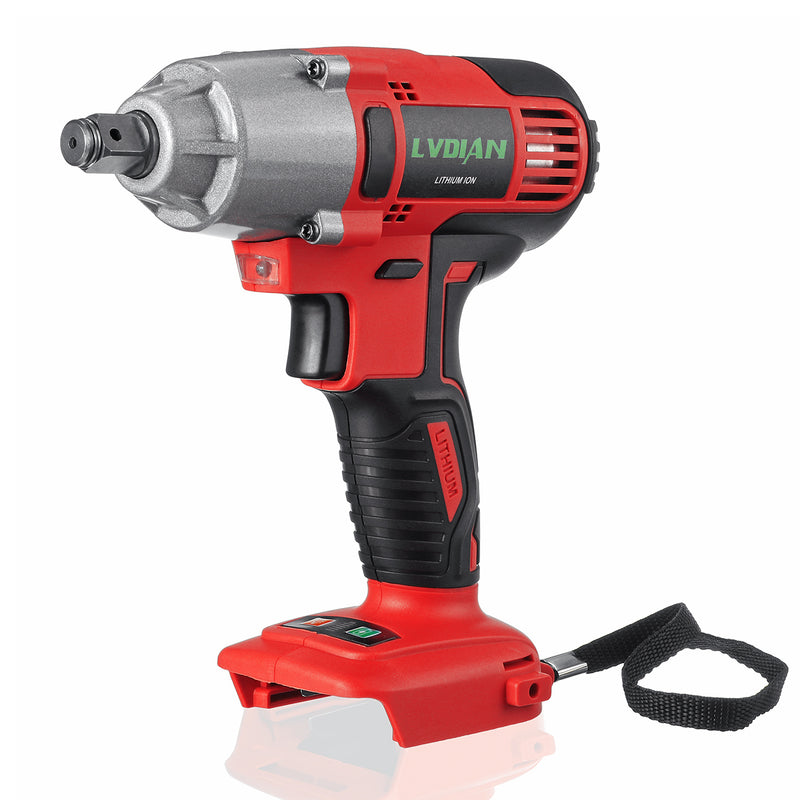 18V 320N.M Cordless Electric Impact Wrench Driver Stepless Speed Change Switch for Makita Battery Electric Wrench