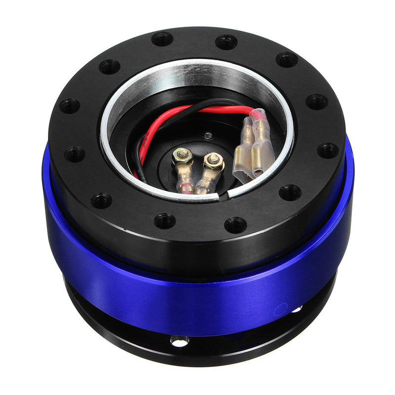 Universal Aluminum Alloy Steering Wheel Quick Release Hub Adapter Off Boss Kit