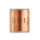 Machifit 10pcs 8x10x12mm Ball Bearing Bushing Copper Alloy Bearing Bushing