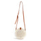 20 x 8cm Round Straw Bags Handmade Woven Beach Cross Body Bag Camping Travel Handbag Shoulder Bag