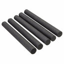 5pcs 10mm 99.99% Graphite Electrode Cylinder Rod Length 100mm