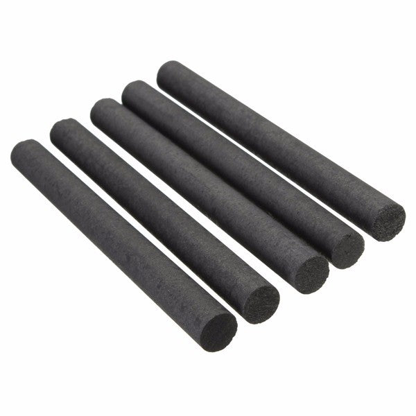 5pcs 10mm 99.99% Graphite Electrode Cylinder Rod Length 100mm