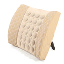 12V Electric Massager Lumbar Support Waist Pad General Car Seat Chair Back