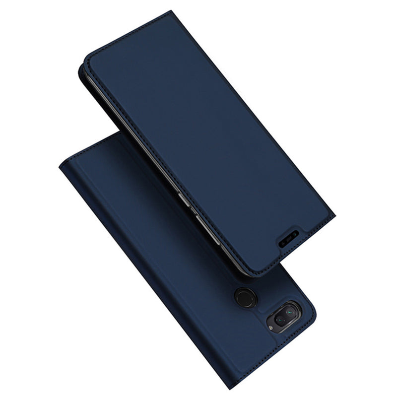 DUX DUCIS Flip Shockproof PU Leather Card Slot Full Body Cover Protective Case for Xiaomi Mi8 Lite Mi 8 Lite