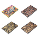 Handmade Vintage 3D Embossed Owl Travel Diary Notebook Journal Leather Notepad