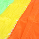 Rainbow Pattern 2m Frameless Flying Kite Dual Lines Control
