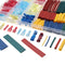 Soloop 385pcs Combination NylonTerminal Heat Shrinkable Tube With Stickers