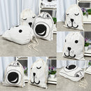 Cotton Sack Drawstring Storage Bag Toy Shoes Laundry Travel Stuff Clothes