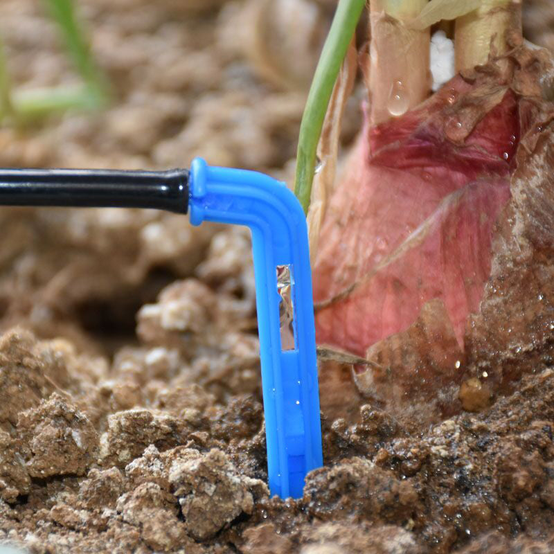20 Set 8L Arrow Drip Irrigation System 4-Way Micro Flow Dripper Potted Plants With Greenhouse