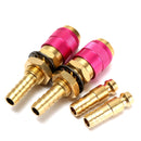 2 Sets Water Cooled Gas Adapter Quick Connector Fitting for TIG Welding Torch