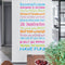 Miico FX1248 House Rules Wall Sticker Letter Proverbs Decorative Sticker Bedroom Decoration