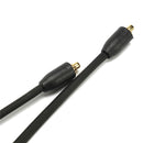 Black MMCX Replacement Earphone Cable 3.5mm Wire for Earphone SE215 SE315 SE425 SE535