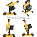 10W 24LED Portable Rechargeable Outdoor Camp Flood Light Spot Work Trouble Lamp