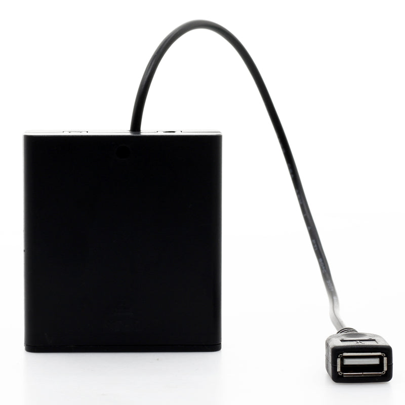 Portable Mini USB Power Supply Battery Box for 5050 3528 LED Strip light DC5V