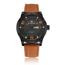 Naviforce 9070 Fashion Men Date Week Military Sport Quartz Wrist Watch