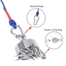 Strong Salvage Magnet Pot Fishing Magnet Deep Sea Magnetic Hook Neodymium Recovery Magnet Tool