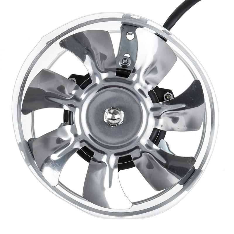 220V 150mm/6 Inch Round Exhaust Duct Vent Fan Ventilation Industrial Quiet Bathroom Fan
