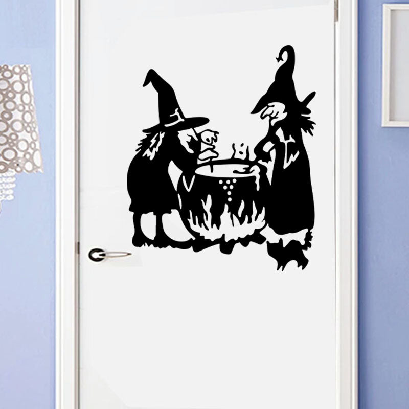 Miico FX3020 Halloween Sticker Creative Cartoon Wall Sticker Rmovable Sticker For Room Decoration