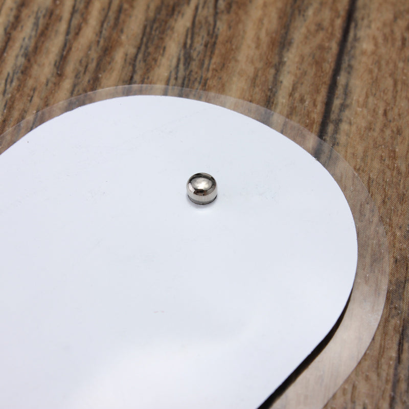 2pcs 4x6cm Durable Tens Machine Electrode Pads For Massagers Self-adhesive Button