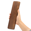 Black Walnutwood Wrist Rest Pad Keyboard Wood Wrist Protection Mouse Anti-skid Pad for 60-Key 60% Keyboard