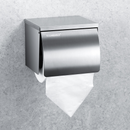 Higold Double Pole Towel Holder Toilet Paper Container Waterproof Stainless Steel Bathroom Storage Set