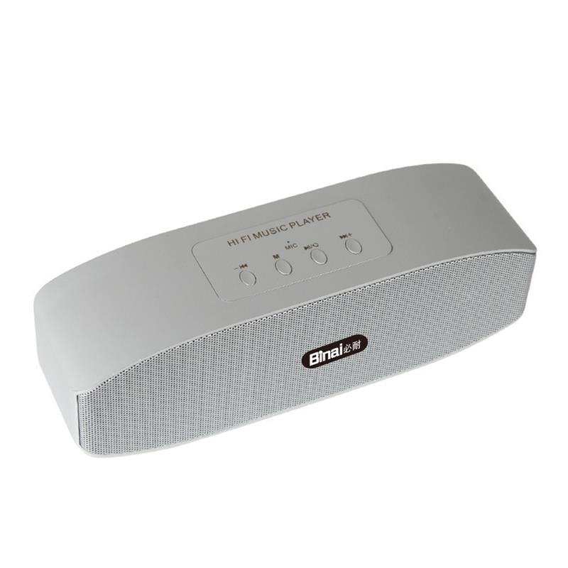 Binai K82 HiFi Wireless bluetooth Speaker Dual Drivers 1500mAh TF Card FM Radio Hands-free Speaker