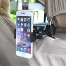 Multifunctional 360 Degree Rotating Bicycle Handle Car Back Seat Stand Head Rest Phone Holder Bracket