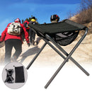 Outdoor Portable Folding Chair Aluminum Alloy Camping Picnic BBQ Beach Seat Stool Max Load 120kg
