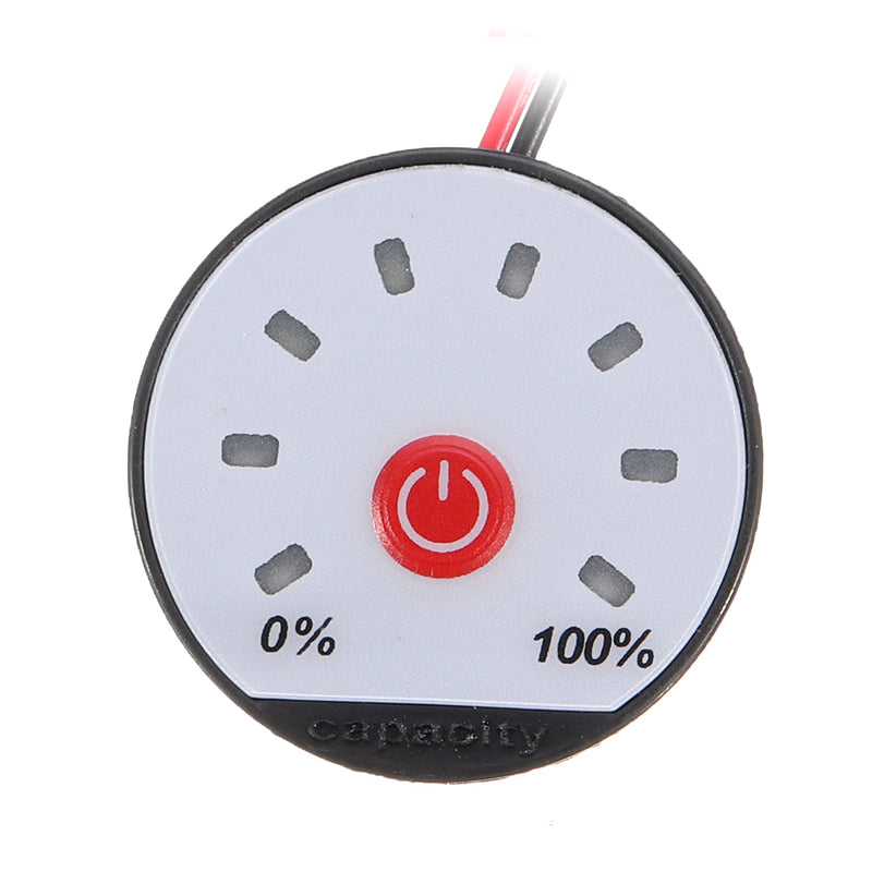 3.7V 4.2V 7.4V 12V 16.8V 24V 36V Lithium Battery Capacity Indicator 1S 2S 3S 5S 10S Power Level Marker Meter LED Li-Ion Tester