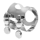 Nickel Plated Clarinet Double Screws Adjust Mouthpiece Ligature