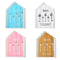 Vintage Parts Storage Box Key Holder Hooks House Hanging  Rack Shabby Chic Wall Mounted Decorations