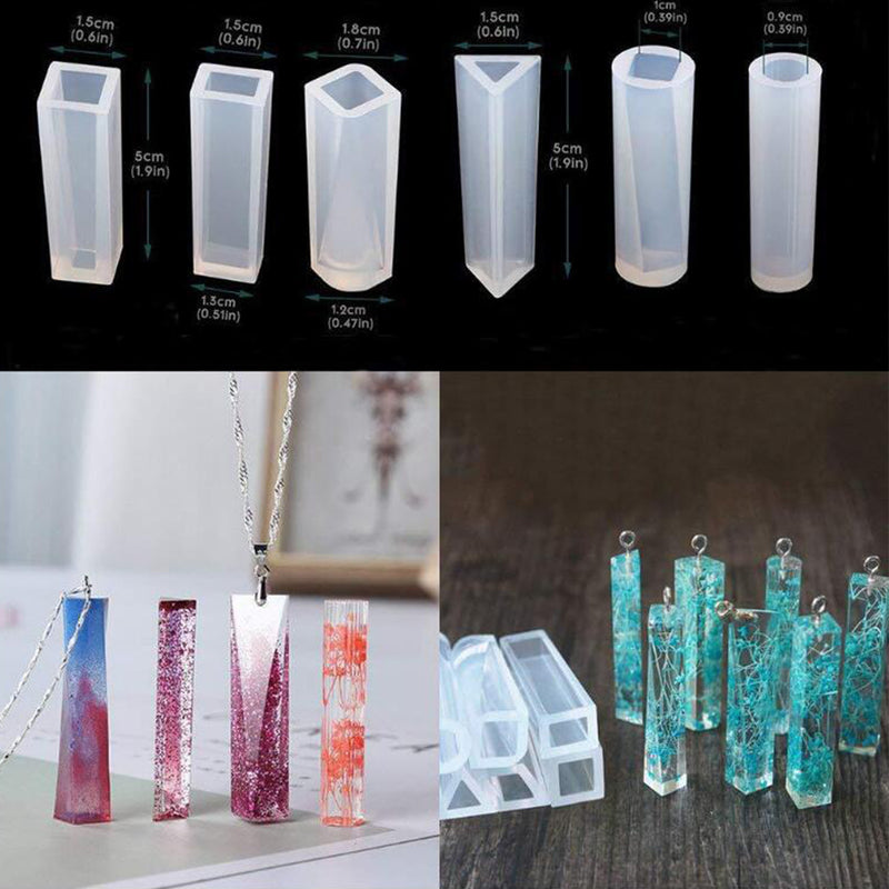 129Pcs/Set Silicone Casting Molds and Tools Jewelry Pendant Resin Mould DIY