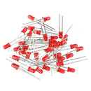 10pcs DIY Red Light LED Flash Kit With Battery Box Pentagram Light Star Light Kit