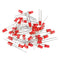 10pcs DIY Red Light LED Flash Kit With Battery Box Pentagram Light Star Light Kit