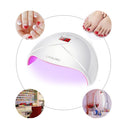 36W LED UV Nail Dryer Polishing Glue Lamp USB Gels Curing Light Timer Phototherapy Manicure Art Machine
