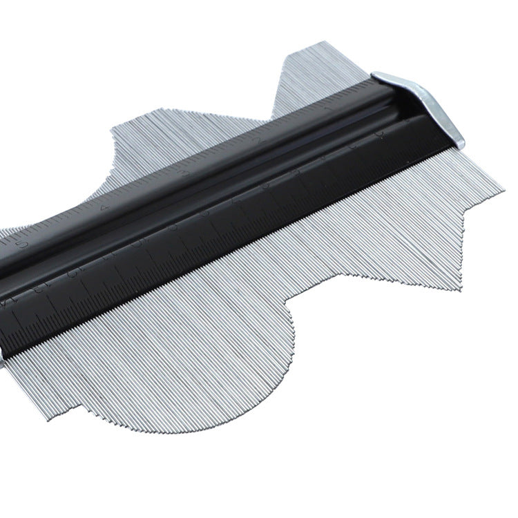 6 Inch Metal Pin Metric And Inch Scale Contour Profiles Gauge Shape Woodworking Tool