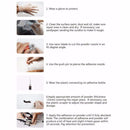 Strong Powder Adhesive Glue Kit Set 7 Second Quick Bonding Speedy Fix Repair Glue