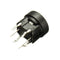 10Pcs Blue LED Power Symbol Momentary Latching Switch LED Light Push Button SPST