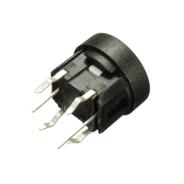 10Pcs Blue LED Power Symbol Momentary Latching Switch LED Light Push Button SPST