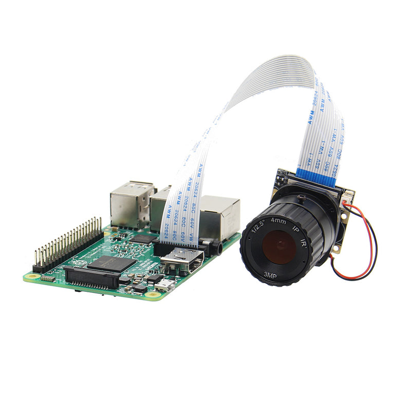 4mm Focal Length Night Vision 5MP NoIR Camera Board With IR-CUT For Raspberry Pi