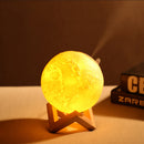 DecBest New 880ML Air Humidifier 3D Moon Lamp Diffuser Aroma Ultrasonic Humidifier Mist Purifier